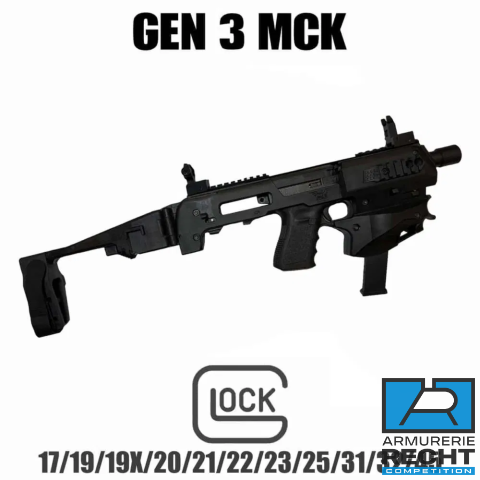 MCK 3.0 | GEN 3 MCK | MICRO CONVERSION KIT | GLOCK 17 / 19 / 19x / 20 / 21 / 22 / 23 / 25 / 31 / 32 / 45 