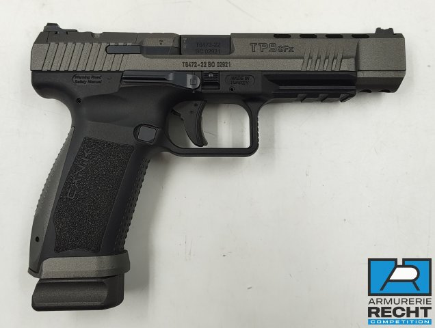 PIST. CANIK TP9 SFX MOD.9 TUNGSTEN CAL.9X19 CAT.B
