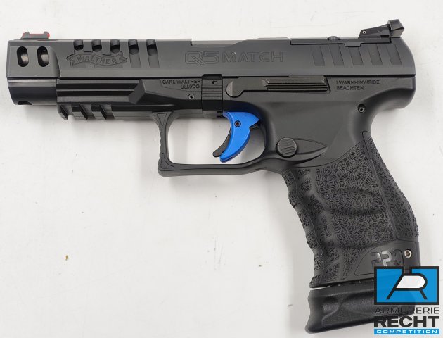 PISTOLET WALTHER PPQ Q5 MATCH CAL.9X19 CAT.B