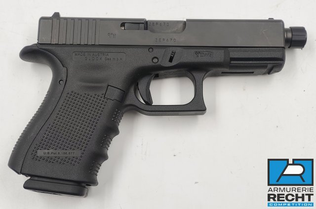 PISTOLET GLOCK 19 GEN 4 TAC. CAL.9X19 CAT.B