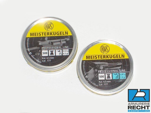 RWS - Meisterkugeln - cal.4.5mm