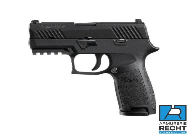 PISTOLET SIG SAUER P320 COMPACT NITRON® NOIR C/9MM - 15 CPS