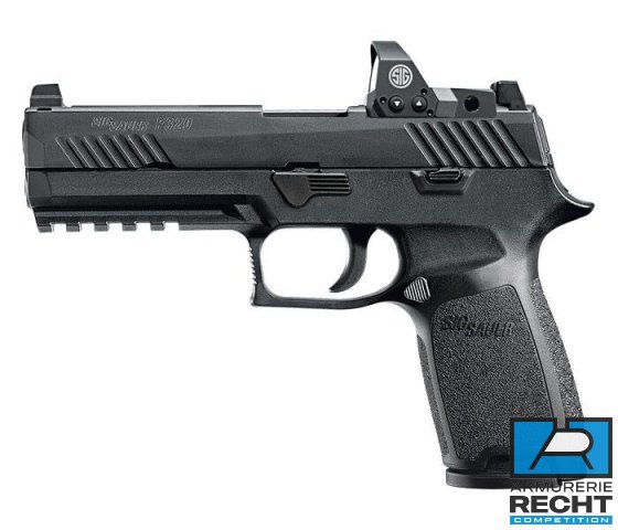 PISTOLET SIG SAUER P320 FULL SIZE RX AVEC ROMEO - C/9 MM