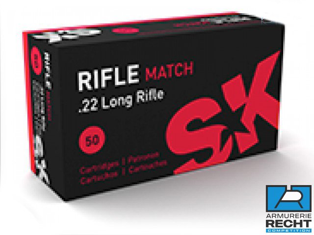Cartouches cal.22lr - SK - Rifle Match