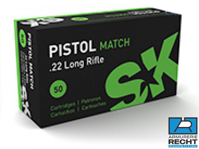 Cartouches cal.22lr - SK - Pistol Match